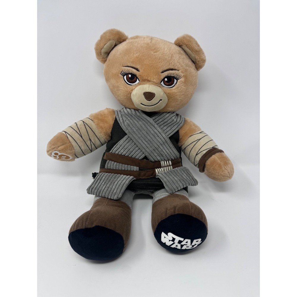 Build-A-Bear Star Wars Rey Teddy Bear Plush Scavenger Outfit 025137 09/17